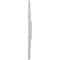 Ekena Millwork Eris Ceiling Medallion (Canopies up to 9 7/8"), 18"W x 18"H x 3 1/2"ID x 1 1/8"P, Ultra Pure White CM18ERUWF - alternate 2